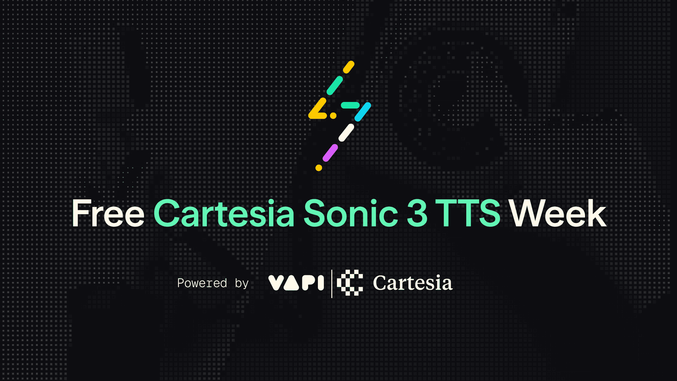 Build Using Free Cartesia Sonic 3 TTS All Week on Vapi