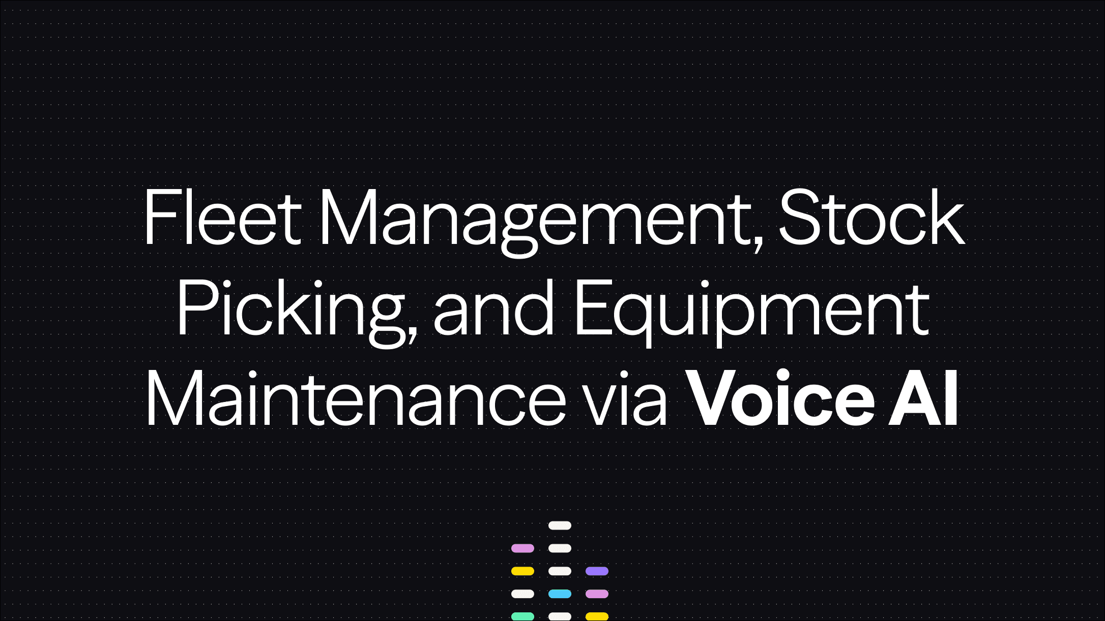 Three Examples of Voice AI Improving Logistics