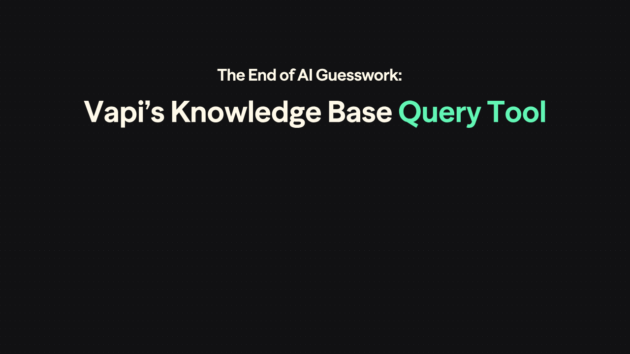Vapi Query Tool