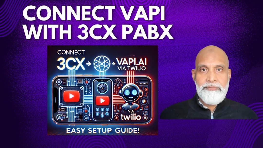 Vapi.ai - Connect 3cx with Vapi.ai via Twilio