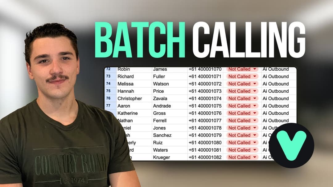 Call 100's of Leads in Seconds With AI! | Vapi Tutorial
